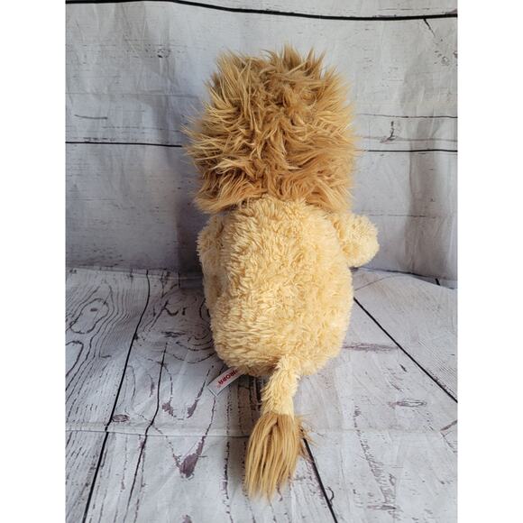 Aurora Tubbie Wubbies Lion Plush Stuffed Animal Tan Brown Soft Nose Sitting 10in - Picture 5 of 8
